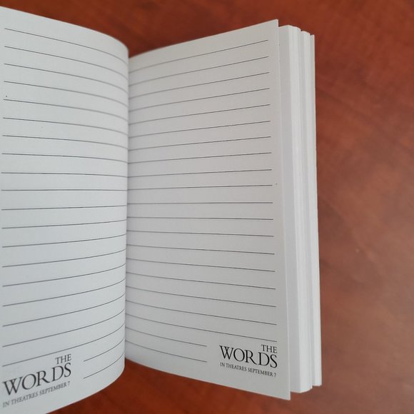 Promotional Journal from the movie "The Words" (3 for $15) - Picture 2 of 2